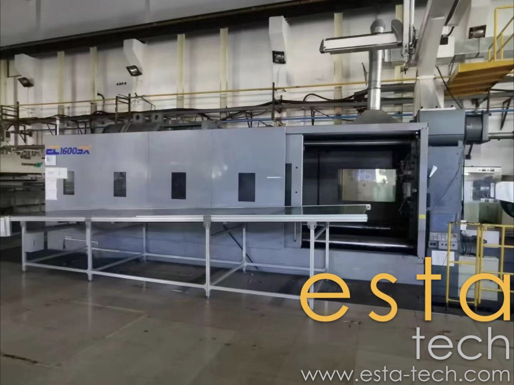 Toshiba EC1600SXW-120A Used All Electric Plastic Injection Moulding Machine (2017)