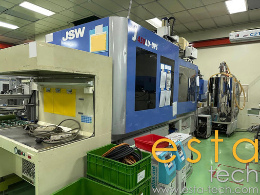 JSW J450 AD-UPS-370 Used Plastic Injection Moulding Machine for Sale (2007)