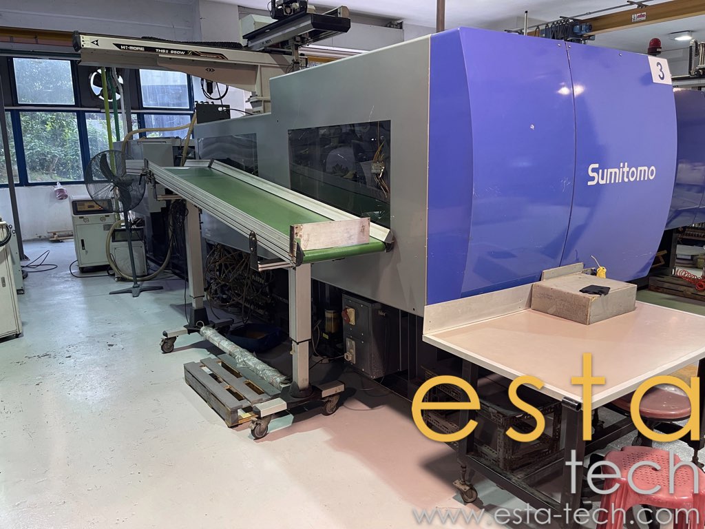 Sumitomo SE280HSZ-C900 (YR 2013) Used All Electric Plastic Injection Moulding Machines