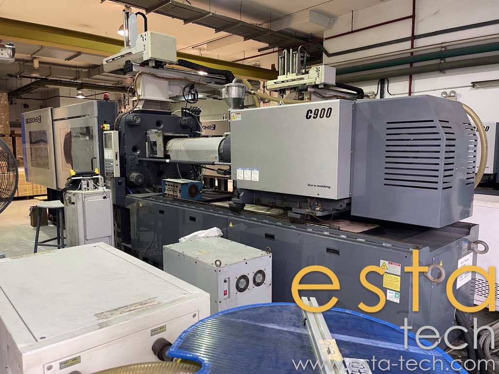 Sumitomo SE280HSZ-C900 (YR 2013) Used All Electric Plastic Injection Moulding Machines