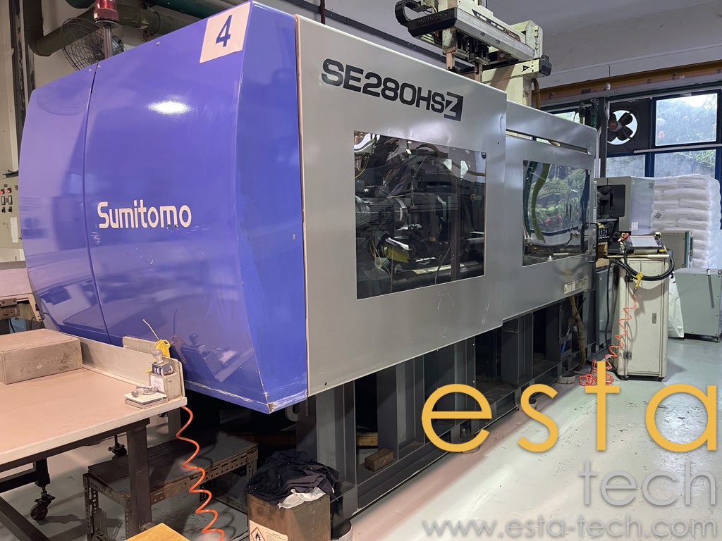 Sumitomo SE280HSZ-C900 (YR 2013) Used All Electric Plastic Injection Moulding Machines