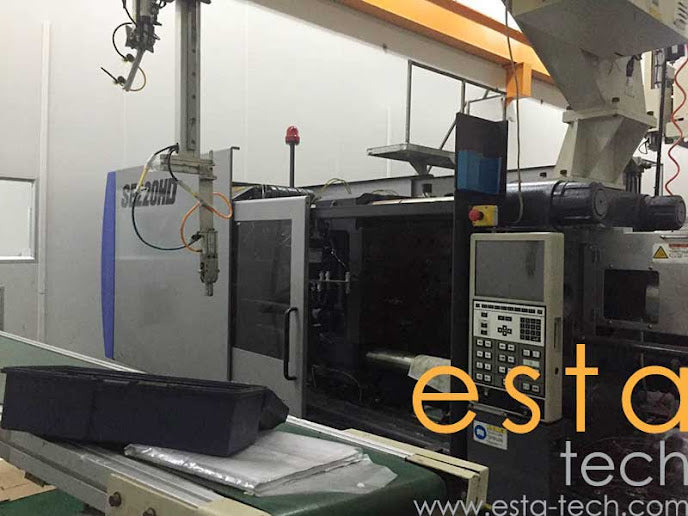 SUMITOMO SE220HD-C750 (YR 2008) Used All Electric Plastic Injection Moulding Machine