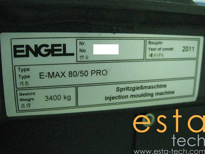 ENGEL EMAX 80/50 PRO (YR 2011) Used All Electric Plastic Injection Moulding Machine