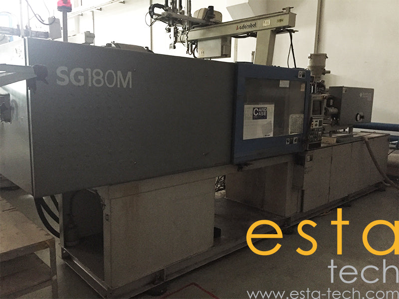 SUMITOMO SG180M (YR 1996) Used Plastic Injection Moulding Machine