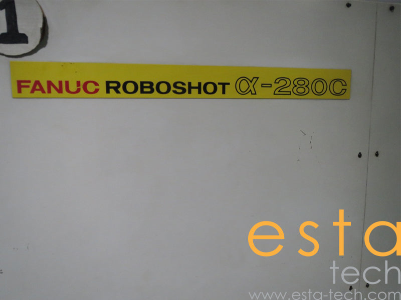 FANUC ROBOSHOT Α-280C (YR 1999) Used All Electric Plastic Injection Moulding Machine