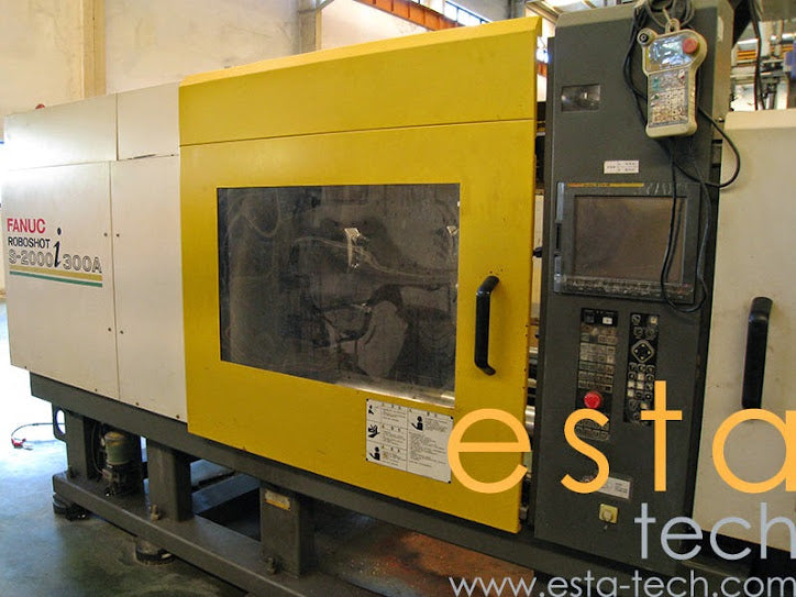 FANUC ROBOSHOSHOT S2000I300A (YR 2004) Used All Electric Plastic Injection Moulding Machine