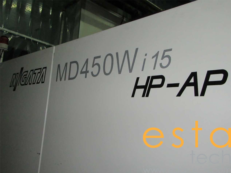 NIIGATA MD450W-I-15-HP-AP (YR 2008) Used All Electric Plastic Injection Moulding Machine