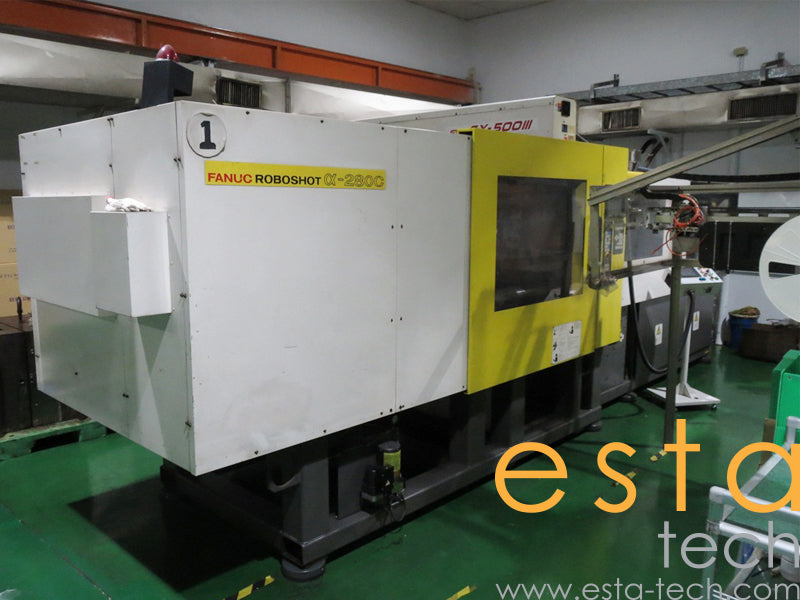 FANUC ROBOSHOT Α-280C (YR 1999) Used All Electric Plastic Injection Moulding Machine