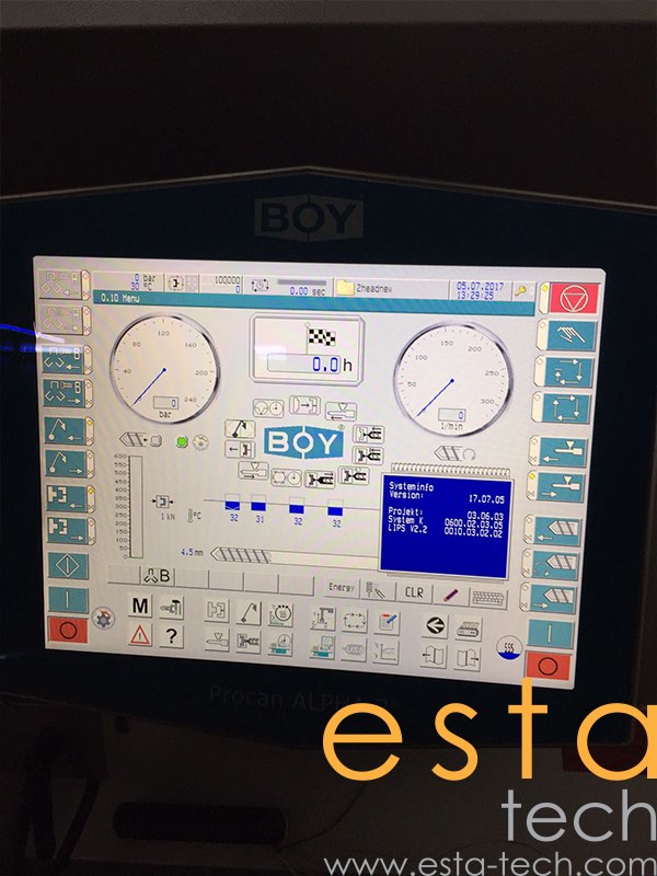 BOY 60E (YR 2015) Used Hybrid Plastic Injection Moulding Machine