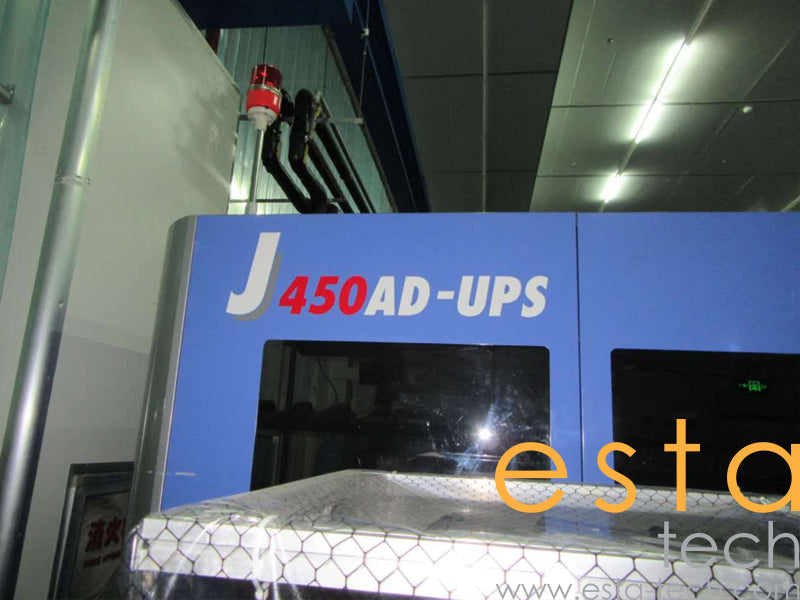 JSW J450AD-370H (YR2007/2008) Used Hybrid Type Plastic Injection Moulding Machine