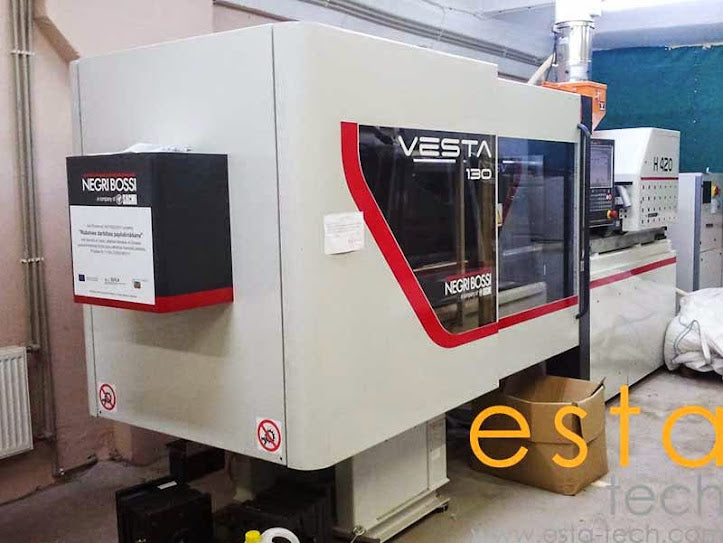 NEGRI BOSSI VESTA 130/H420 (YR 2012) Used All Electric Plastic Injection Moulding Machine