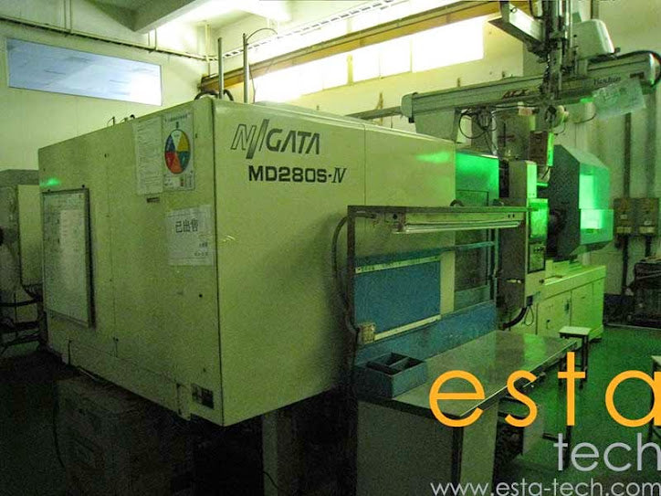 NIIGATA MD280S-IV I10 (YR 2002) Used All Electric Plastic Injection Mo –  ESTA Tech Ltd