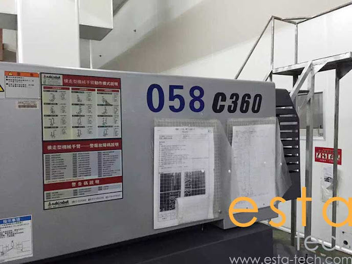 SUMITOMO SE180DU-C360 (YR 2008) Used All Electric Plastic Injection Moulding Machine