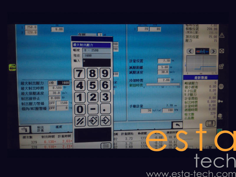 FANUC Α-S30IA (YR 2014, 2015) Used All Electric Plastic Injection Moulding Machines