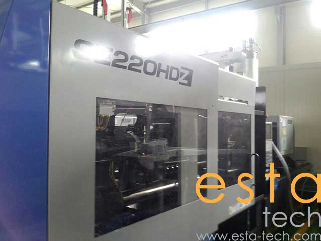 SUMITOMO SE220HDZ-C560 HP (YR 2013) Used High-speed All-Electric Plastic Injection Moulding Machine