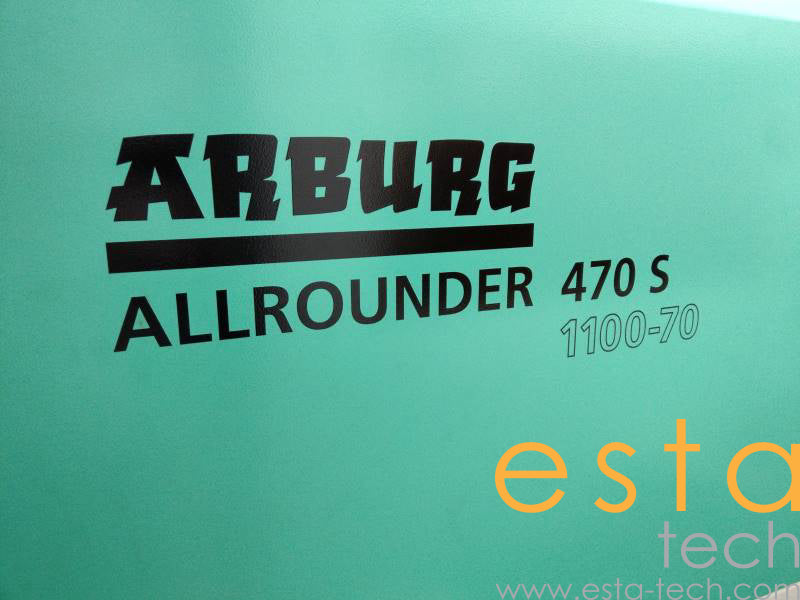 ARBURG ALLROUNDER 470S 1100-70 (YR 2014) Used Plastic Injection Moulding Machine
