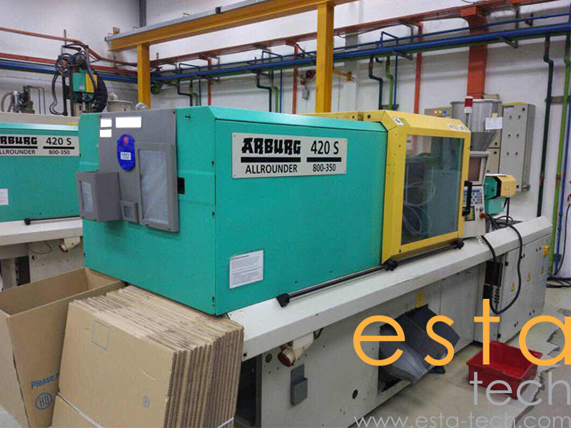 ARBURG 420S 800-250, 320S 500-150, 320C 500-100 (YR 1999) Used Plastic Injection Moulding Machine