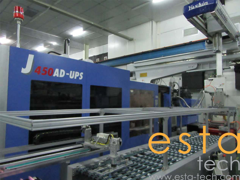 JSW J450AD-370H (YR2007/2008) Used Hybrid Type Plastic Injection Moulding Machine