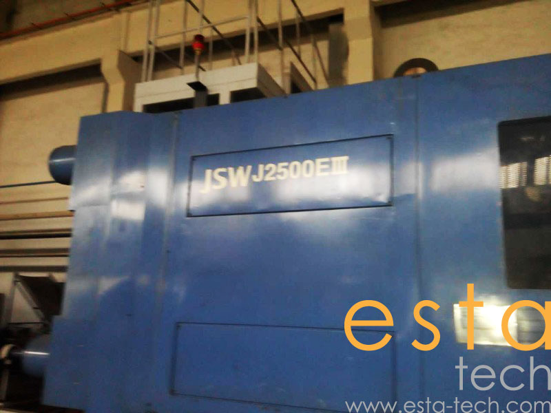 JSW J2500EIII-13600H (YR 2006) Used Plastic Injection Moulding Machine