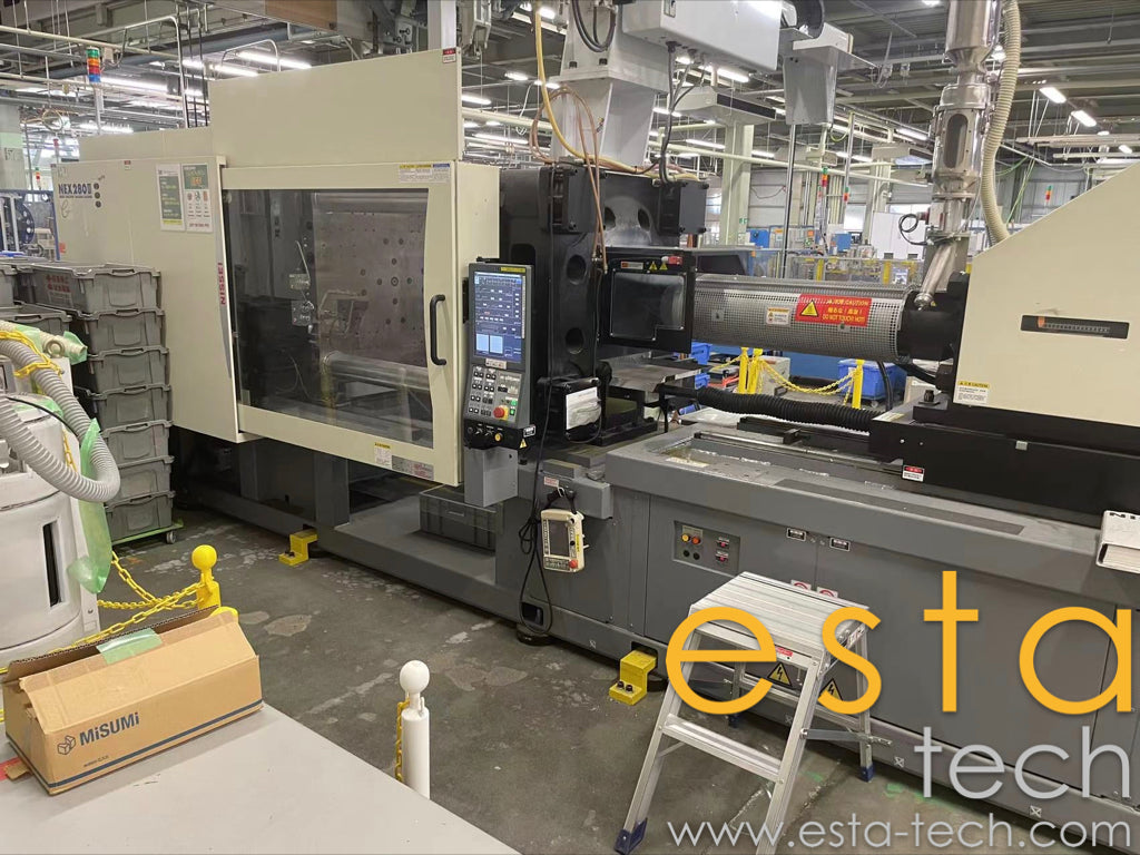 NISSEI NEX280III-25E (YR 2012, 2013) Used All Electric Plastic Injection Moulding Machine