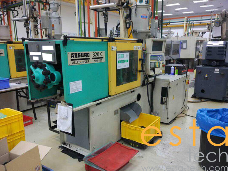 ARBURG 420S 800-250, 320S 500-150, 320C 500-100 (YR 1999) Used Plastic Injection Moulding Machine