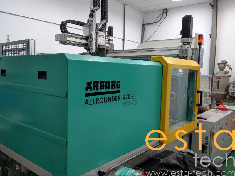 ARBURG ALLROUNDER 470S 1100-70 (YR 2014) Used Plastic Injection Moulding Machine