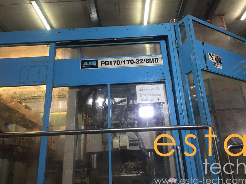 NISSEI ASB PB 170/170-32/8MII (YR 2003) Used Single Stretch Blow Moulding Machine
