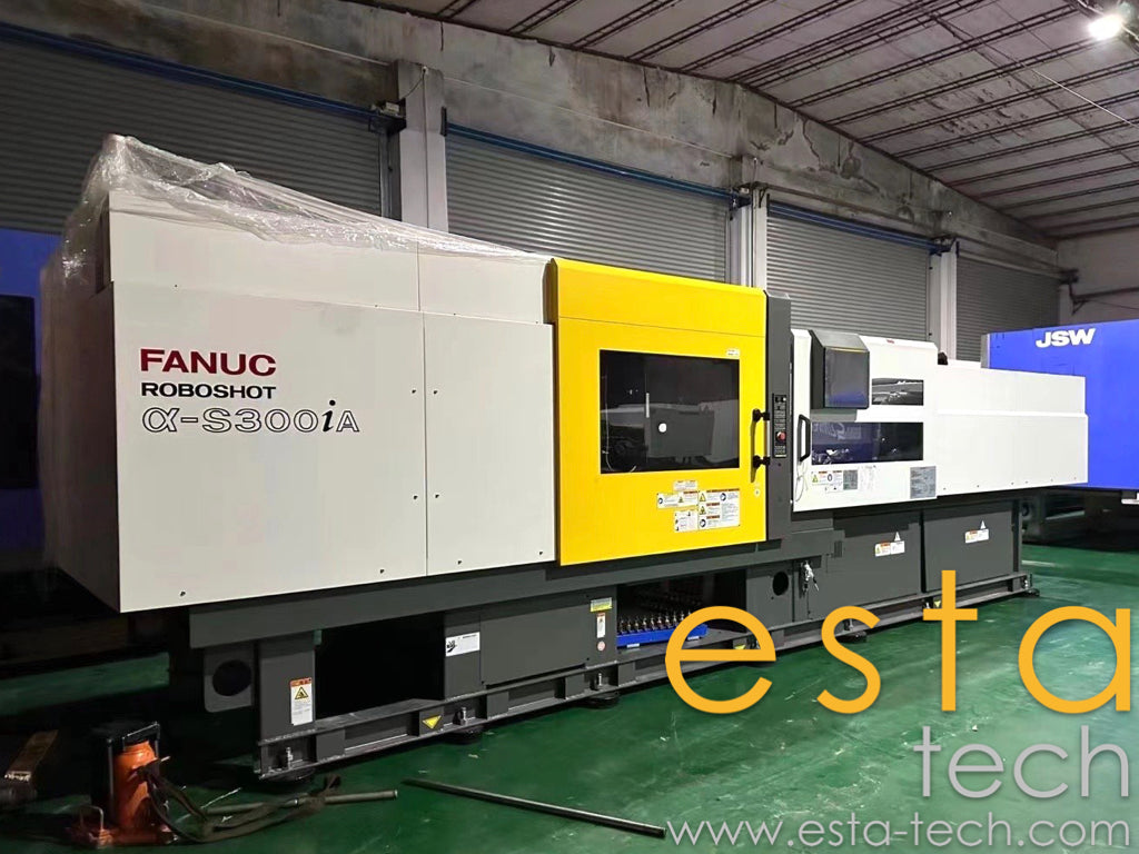 FANUC ROBOSHOT α-S300iA Used All Electric Plastic Injection Moulding M ...