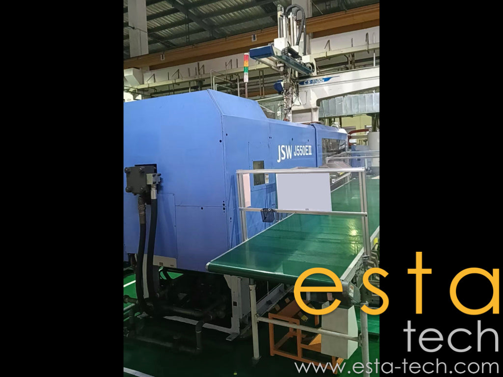Injection Machine Jsw JSW J550EIII-1800H Used Plastic Injection Moulding Machine (2007 ...