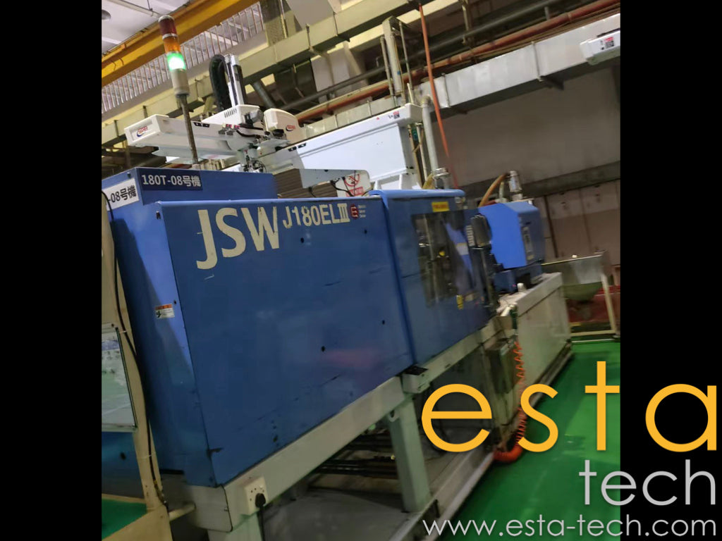 JSW J350AD-890H & J280ELIII-890H & J180ELIII-180H Used All Electric Plastic Injection Moulding Machine