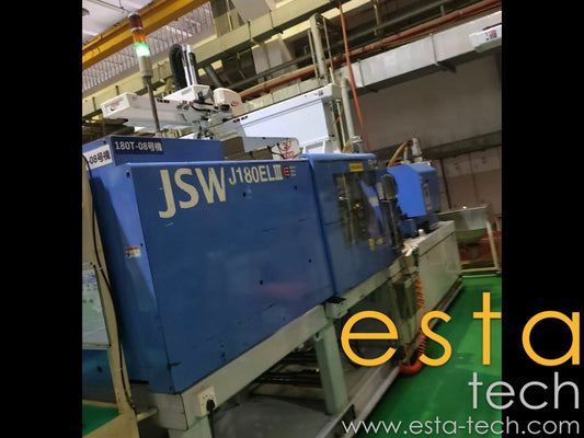 JSW J350AD-890H & J280ELIII-890H & J180ELIII-180H Used All Electric Plastic Injection Moulding Machine