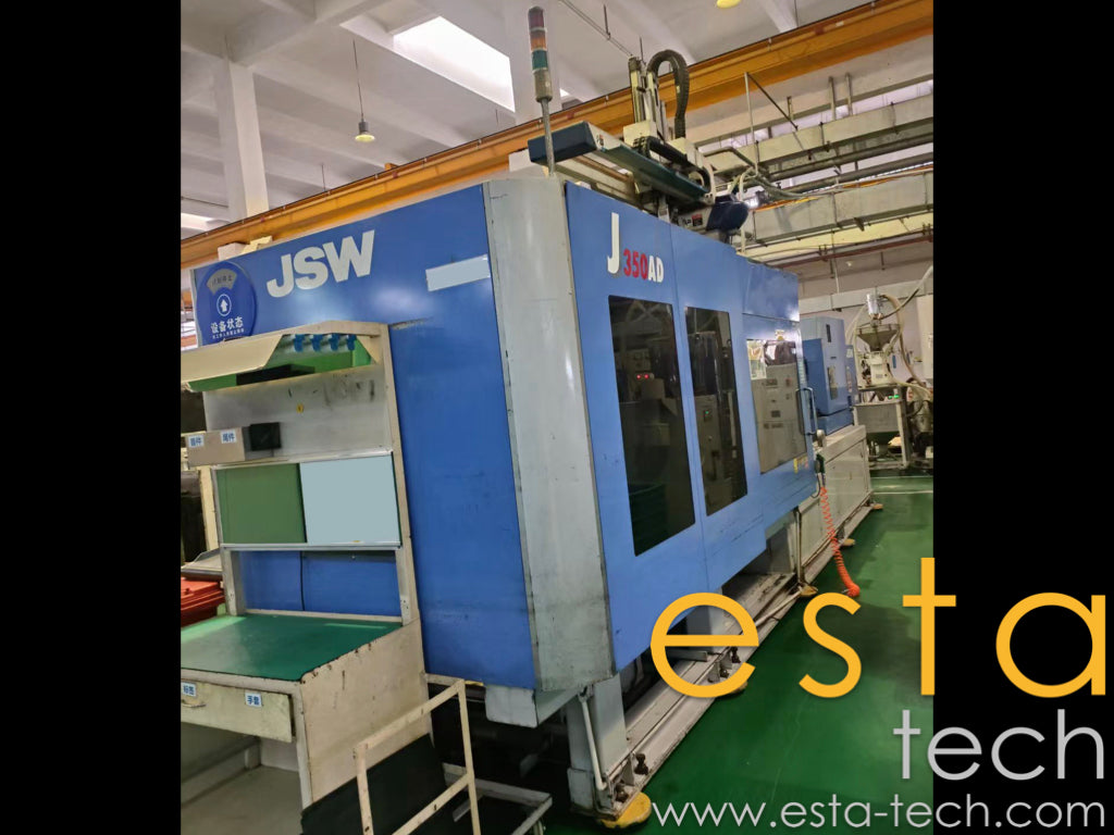 JSW J350AD-890H & J280ELIII-890H & J180ELIII-180H Used All Electric Plastic Injection Moulding Machine