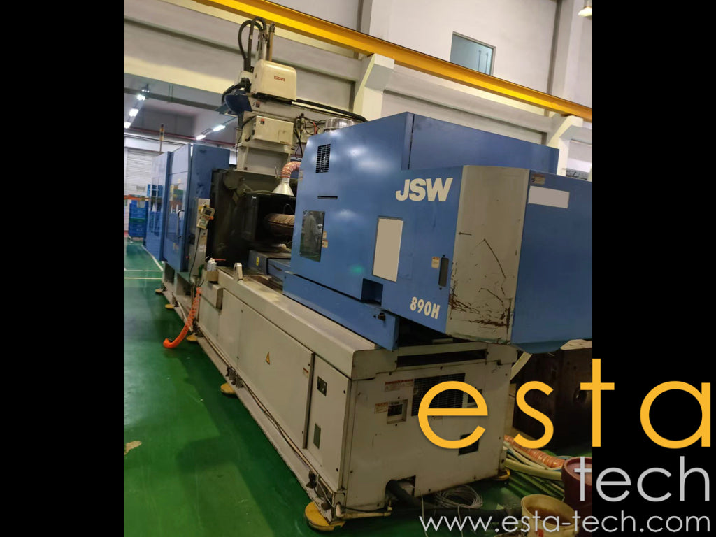 JSW J350AD-890H & J280ELIII-890H & J180ELIII-180H Used All Electric Plastic Injection Moulding Machine