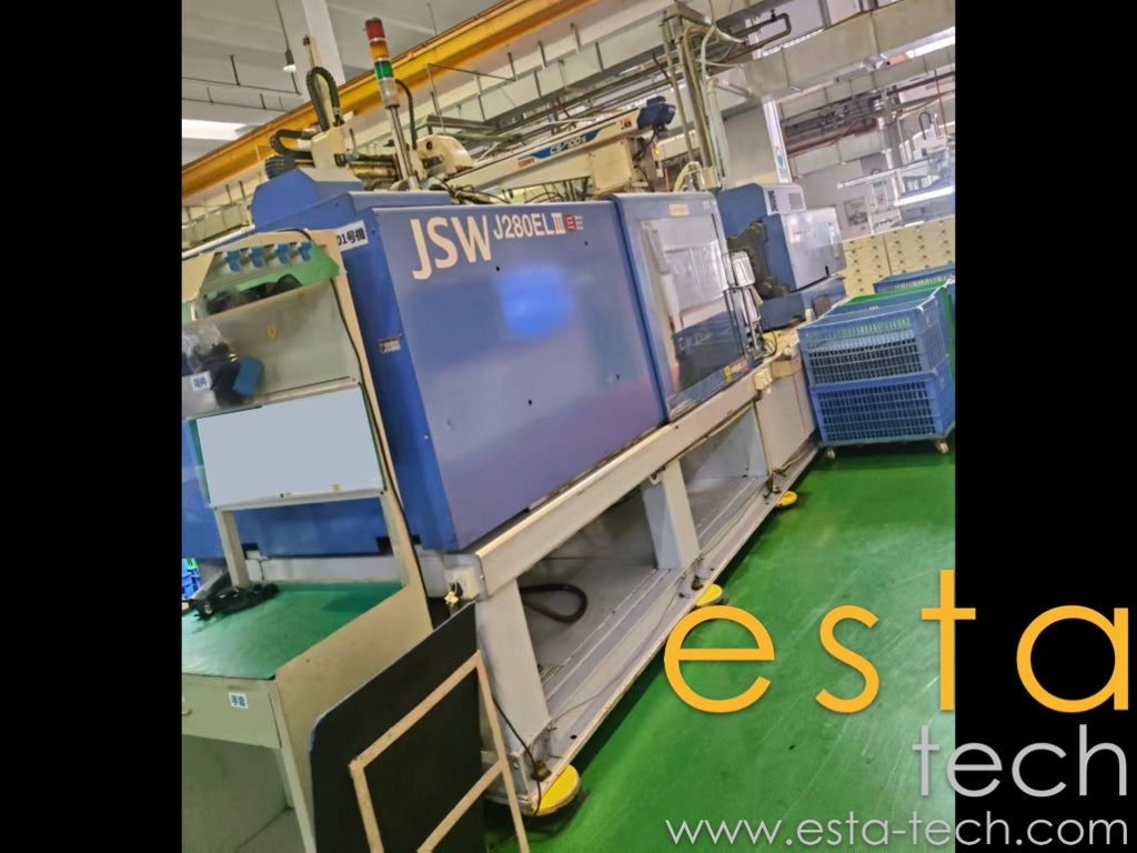 JSW J350AD-890H & J280ELIII-890H & J180ELIII-180H Used All Electric Plastic Injection Moulding Machine