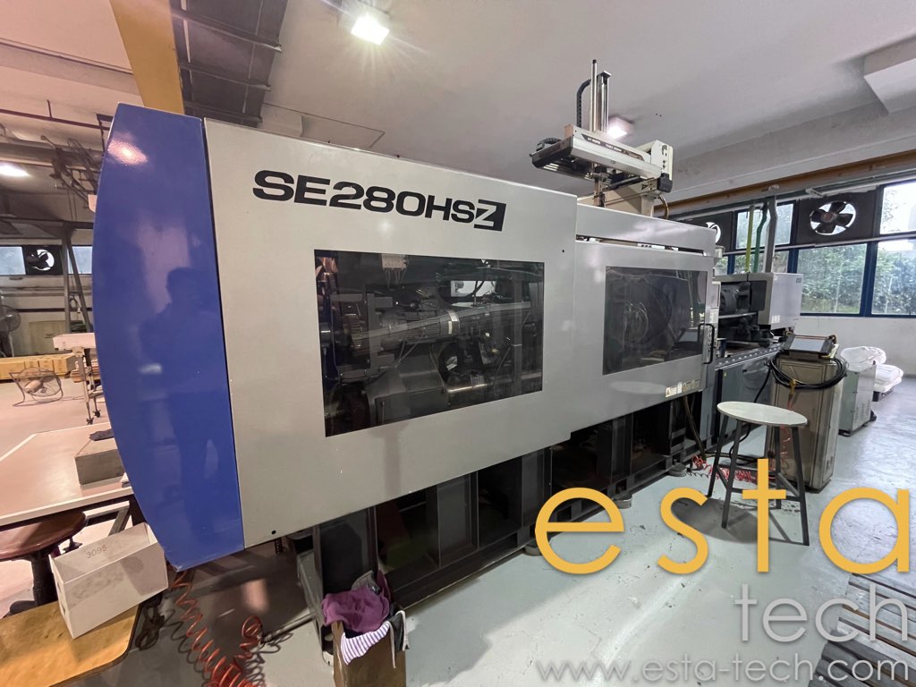 Sumitomo SE280HSZ-C900 (YR 2013) Used All Electric Plastic Injection Moulding Machines