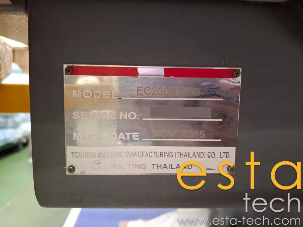TOSHIBA EC230ST (2015) Used All Electric Plastic Injection Moulding Machine