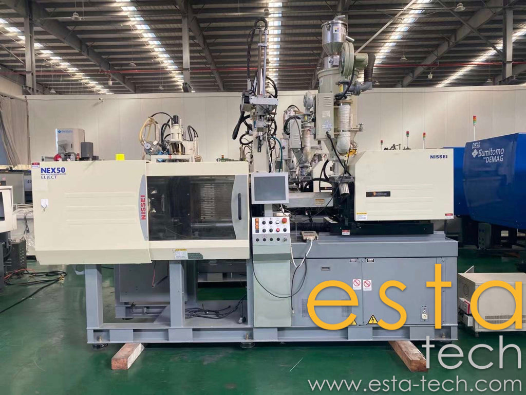 Nexive Machine NISSEI NEX50-5VE Used Electric Plastic Injection Moulding Machine ...