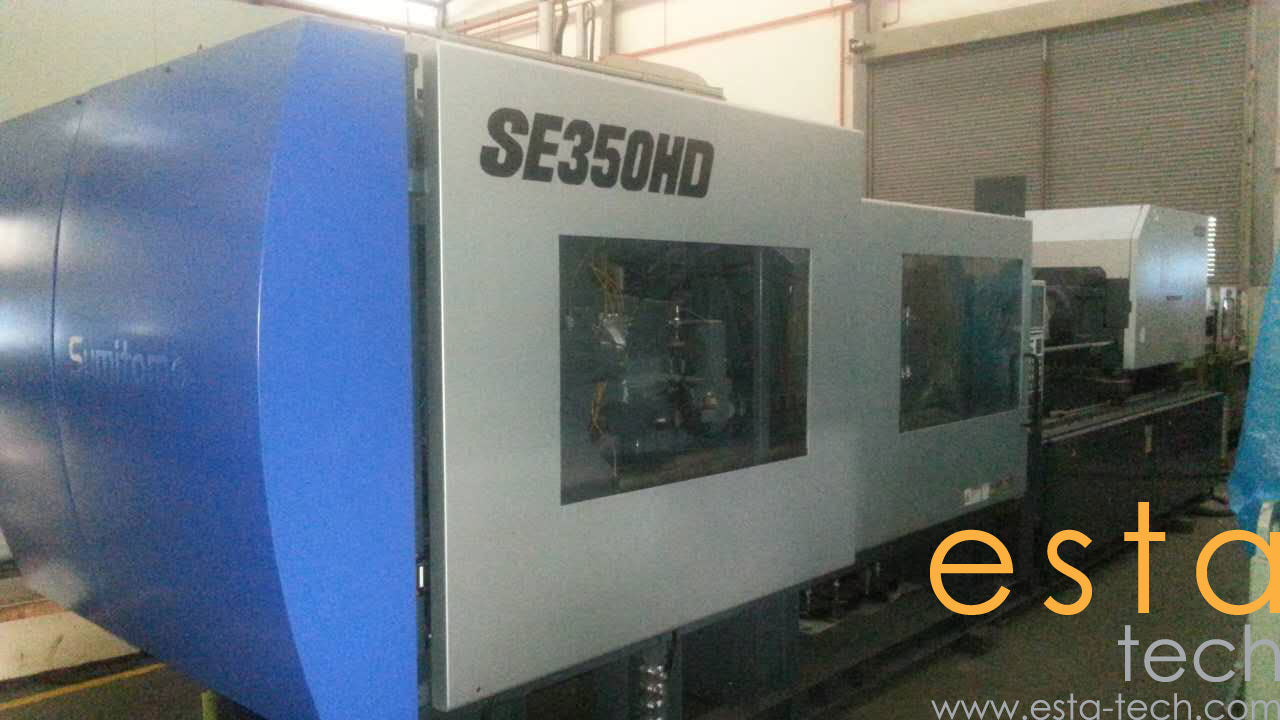 Sumitomo Machine Sumitomo SE350HD-C2200 (YR 2008) Used All Electric Plastic Injection M ...