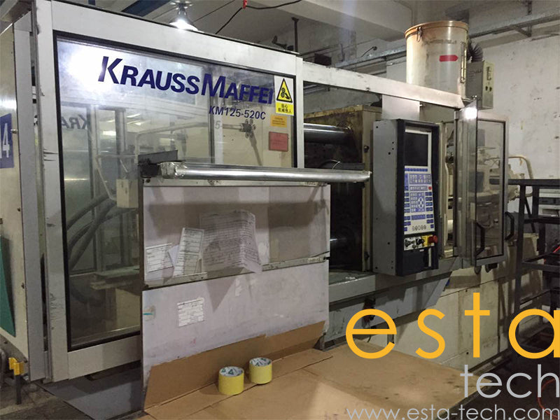 KRAUSS MAFFEI KM125-520C (YR 2001) Used Plastic Injection Moulding Machine