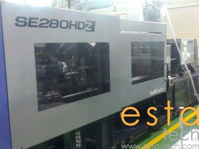 SUMITOMO SE280HDZ-C560 HP (YR 2013) Used High-Speed All Electric Plastic Injection Moulding Machine