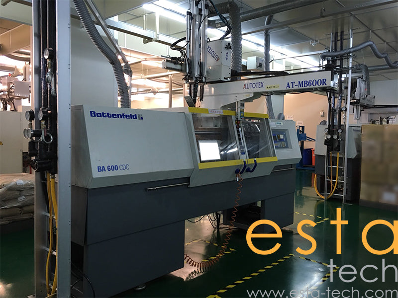 Ba.com Machine BATTENFELD BA 600/200 CDC (YR 1997) Used Plastic Injection Moulding Ma ...