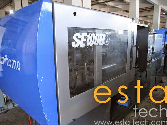Sumitomo Machine SUMITOMO SE100DU-C250 (YR 2007) Used All Electric Plastic Injection Mo ...