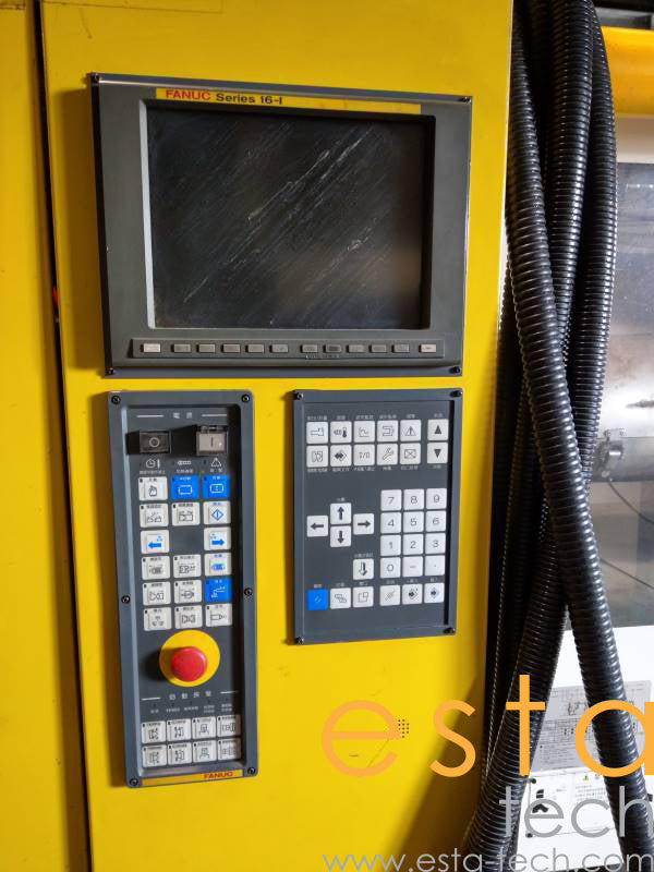 FANUC ROBOSHOT A-280C (YR 1999) Used All Electric Plastic Injection Mo ...