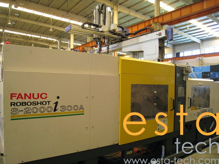 FANUC ROBOSHOSHOT S2000I300A (YR 2004) Used All Electric Plastic Injection Moulding Machine