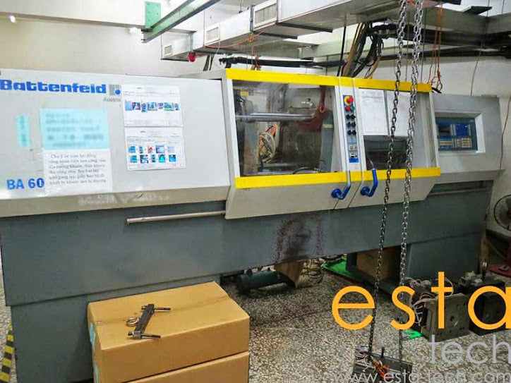 BATTENFELD BA600/125 CDC (YR 1995 & 1998) Used Liquid Silicon Rubber Injection Moulding Machine