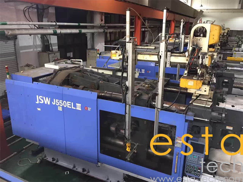 Injection Machine Jsw JSW J550ELIII-890HS (YR 2006) Used All Electric Plastic Injection Moul ...