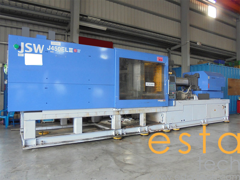 JSW J450ELIII-460HS (YR 2001) Used All Electric Plastic Injection Moulding Machine