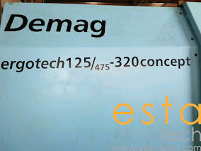 DEMAG ERGOTECH CONCEPT 1250/320 (YR 2002) Used Plastic Injection Moulding Machine