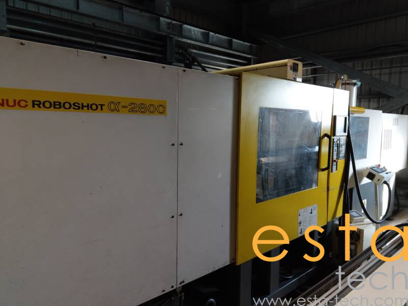 FANUC ROBOSHOT A-280C (YR 1999) Used All Electric Plastic Injection Mo ...