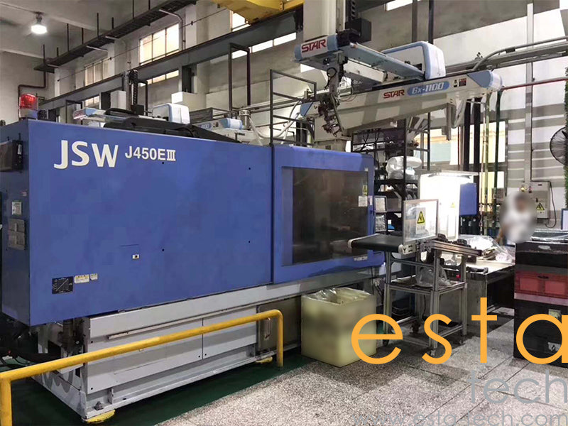 Injection Machine Jsw JSW J450EIII (YR 2003) Used Plastic Injection Moulding Machine – ESTA ...